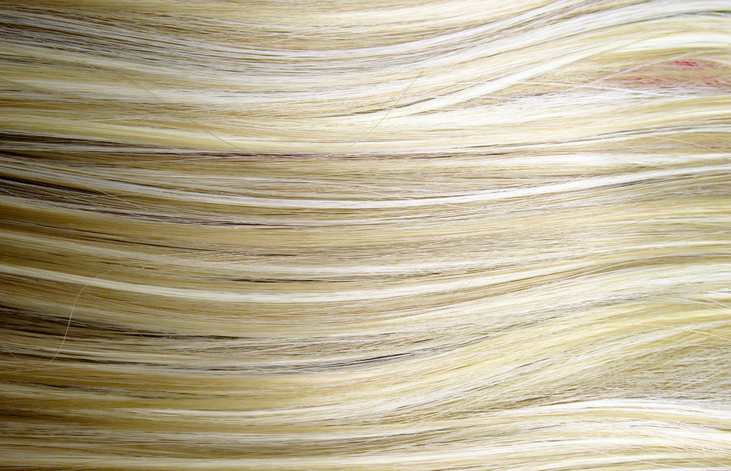 Andrea & Weave Clip In Hair Extensions in Pure Blonde - 24"