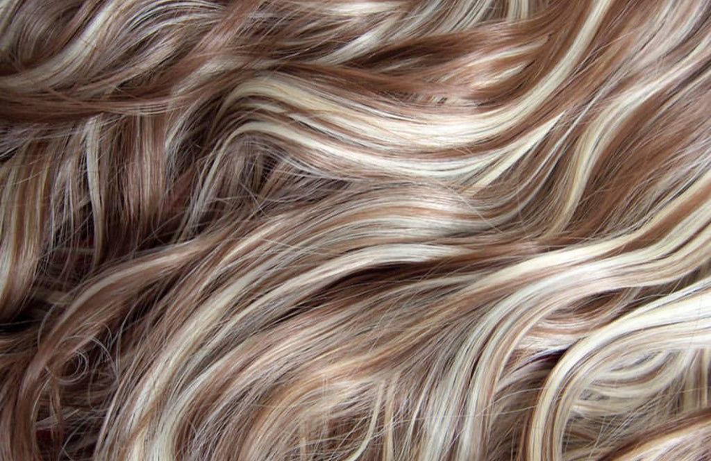 Andrea & Weave Clip In Hair Extensions - Cocoa Vanilla 24"
