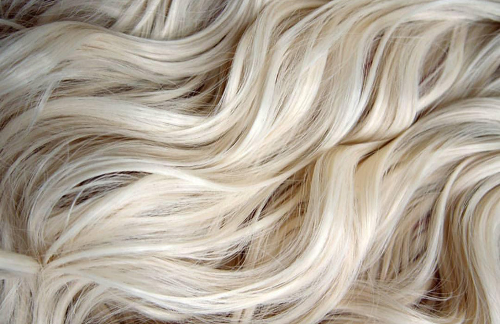 Andrea & Weave Clip In Hair Extensions - Platinum 24"
