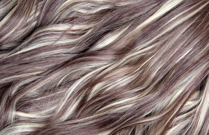 Andrea & Weave Clip In Hair Extensions - Oak & Pearl 24"